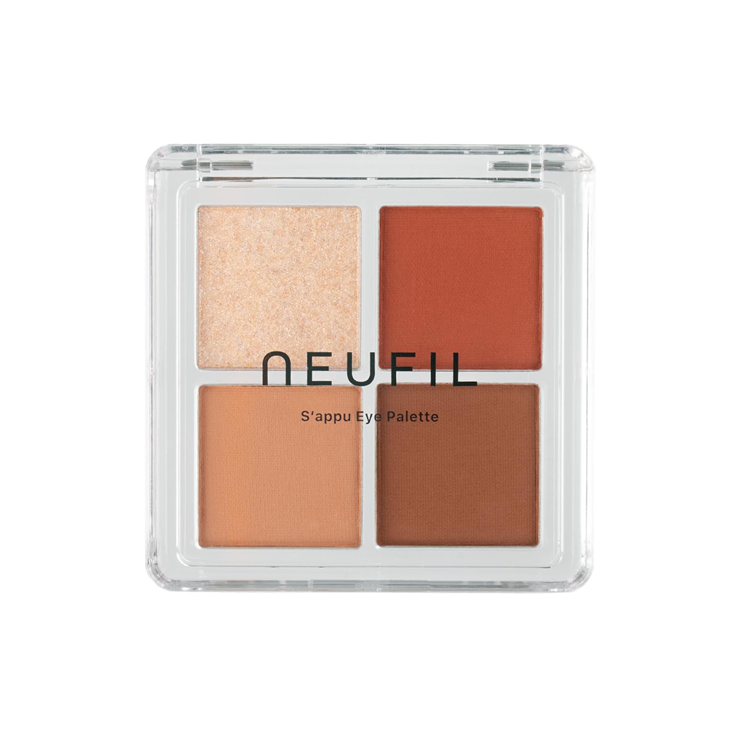 ネフィユ NEUFIL サピュ アイパレット 03 evening glow(イヴニンググロウ)：あの日の夕焼けテラコッタ