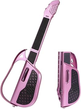 Kids Guitar, Three Tones Switchable with Strap, Toy Guitar Musical Instruments for Kids, Ten Hour Playtime, Foldable Toddler Musical Toys, Age 2-5 Year Old Boys Girls Gifts-Purple