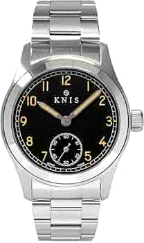 KNIS ニス 日本製　クォーツ　ブラック KNIS ニス メテオライト 隕石 日本製 自動巻き 腕時計 メンズ