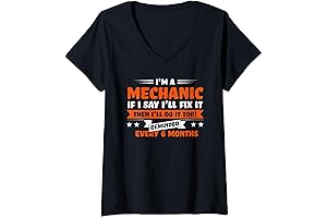 I'm a Mechanic When I Say I Fix It WOMEN'S V-NECK T-SHIRT