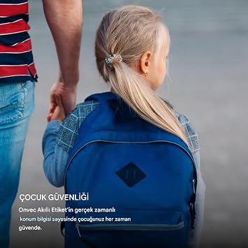 Onvec Smart Tag Compact Siyah