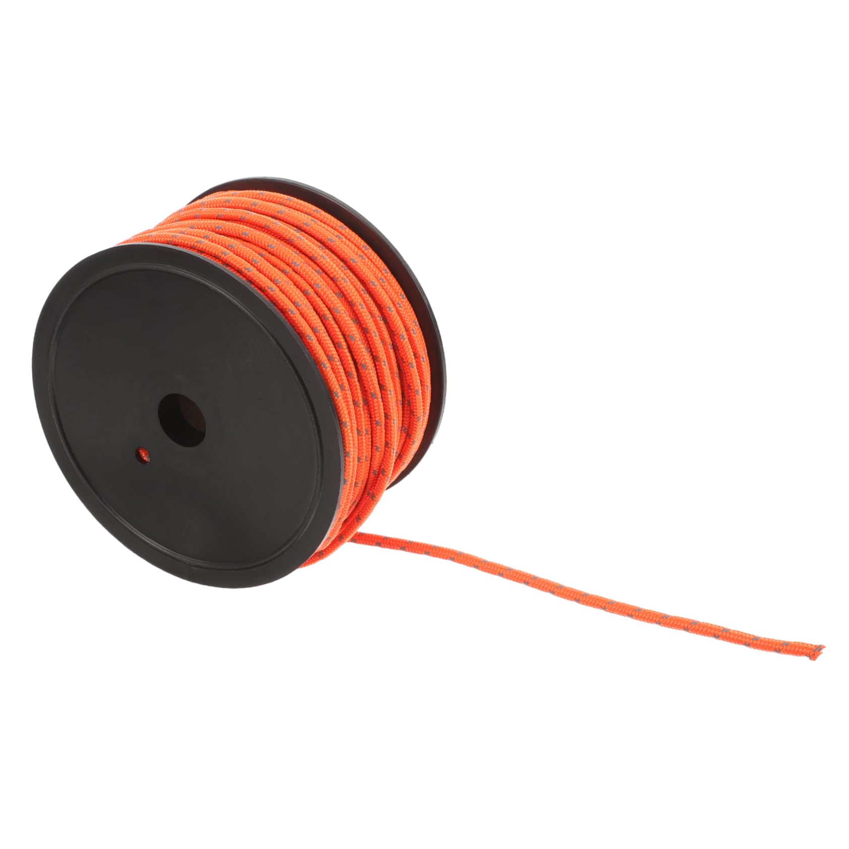 TOYANDONA Corda Riflettente Fascia Riflettente per Tende da Campeggio 5mm X 50m in Nylon e Poliestere Facile da Montare e Smontare per Avventure Outdoor e Viaggi