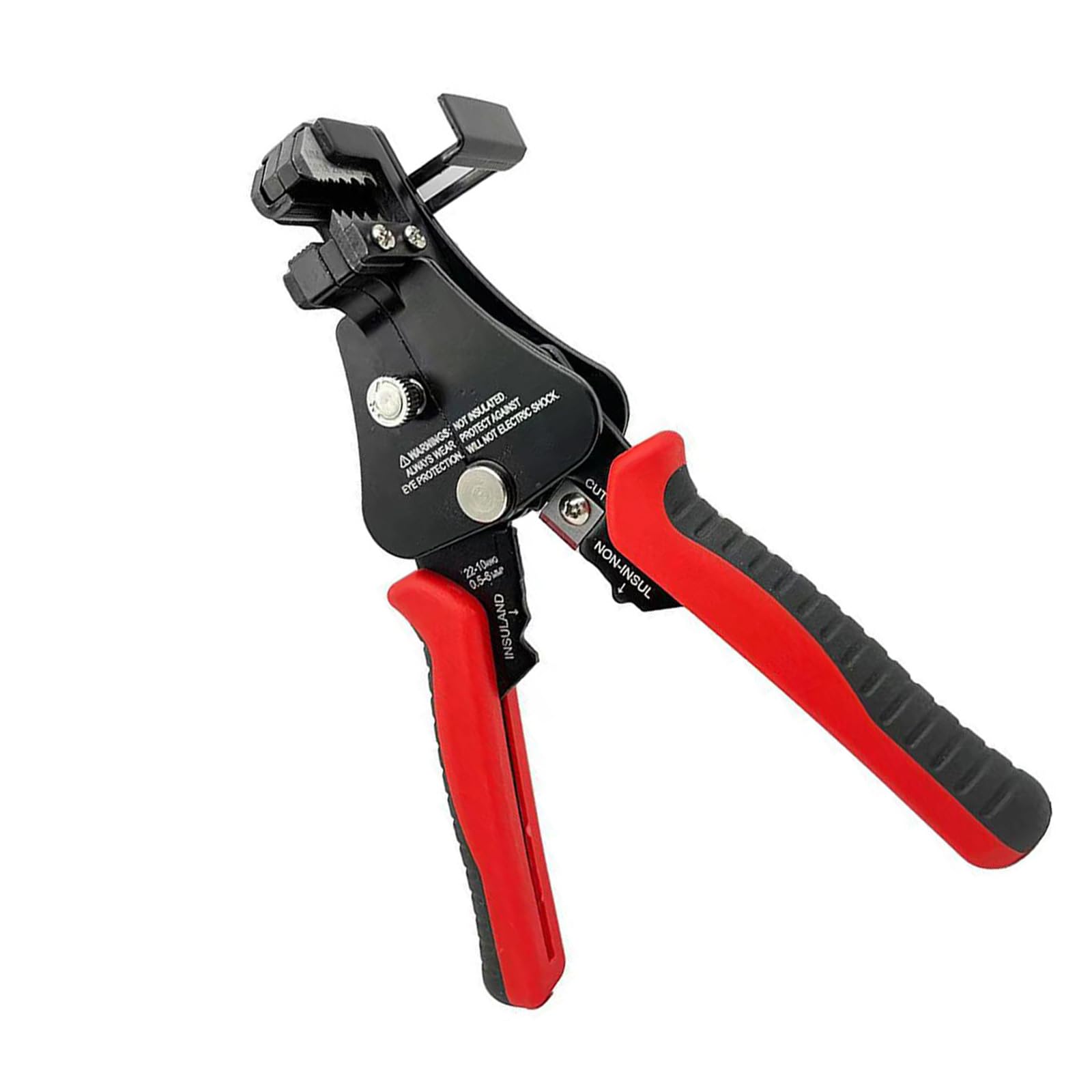 Hsioluted Reliabled Wire Stripper Crimper Cutting Tool With Comfortable Grip For Easy Handling Electronic Maintenance Home Repairs Automatic Cable Stripping Crimper
