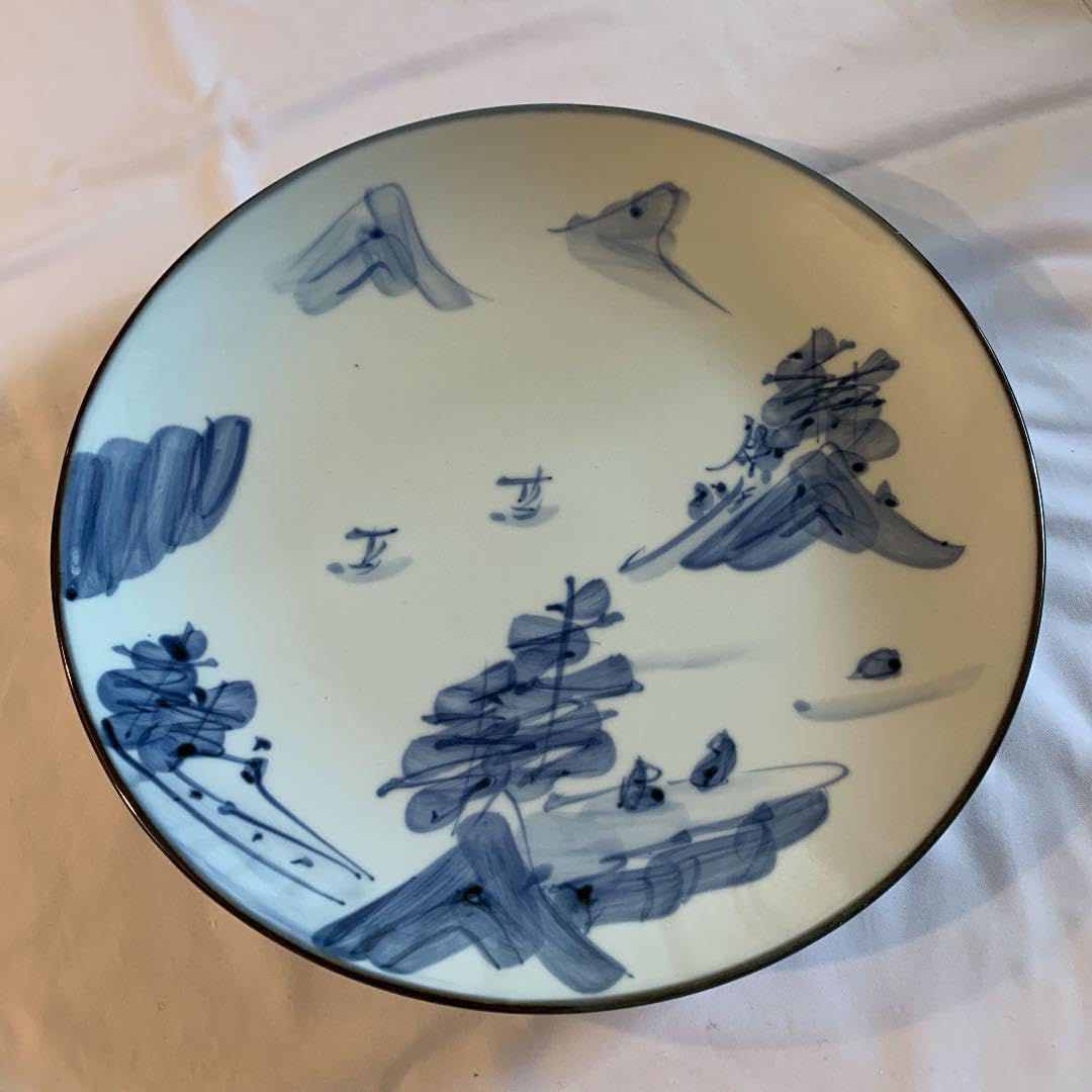 源右衛門古伊万里の伝統 日本の銘窯 源右衛門作 染錦四方割地紋