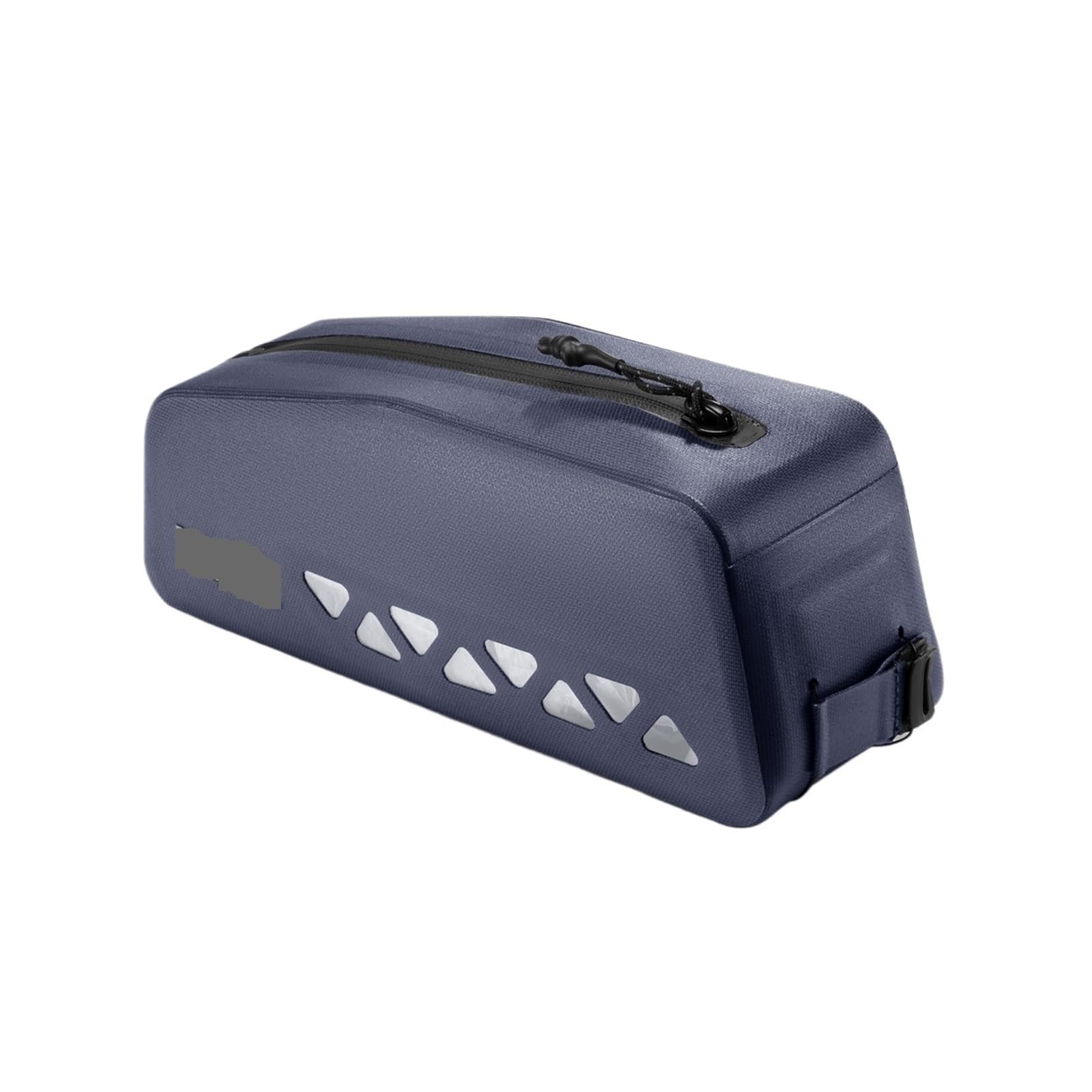 Compatible con Bolsa de Bicicleta, Tubo Superior Impermeable sin Costuras, Marco Frontal, triángulo Gran Capacidad, Ciclismo Carretera MTB(AS-142-BL)