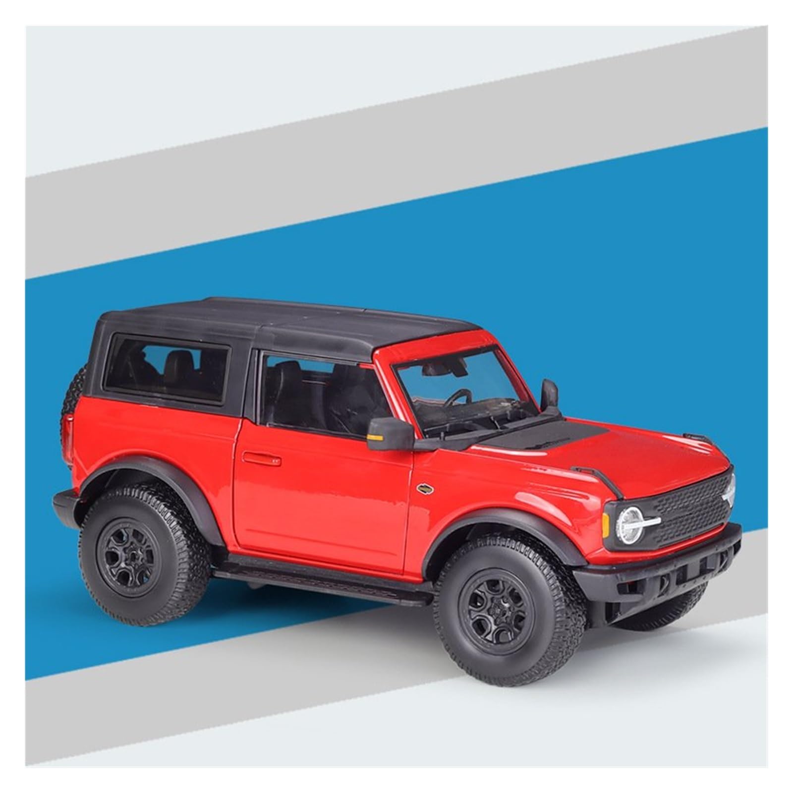 BANKOTO Diecast Car 1:18 For Bronco For Wildtrak 2021 Alloy Metal Diecasts Model Vehicles Collectible
