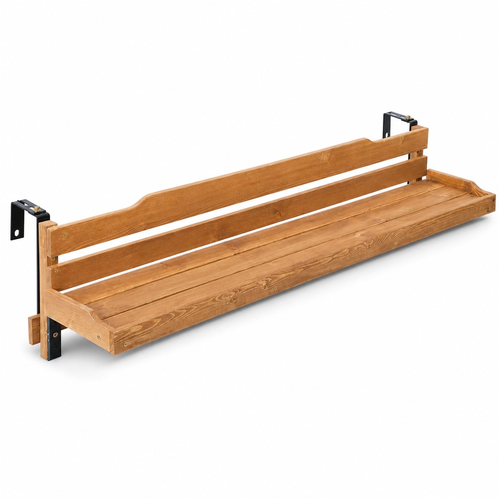 Tavolo sospeso da Balcone Tavolo da Appendere Ringhiera Tavolo Sospeso Pieghevole in per Ringhiera del Balcone Salvaspazio Facile da Pulire per terrazza,Giardino,Balcone e Veranda
