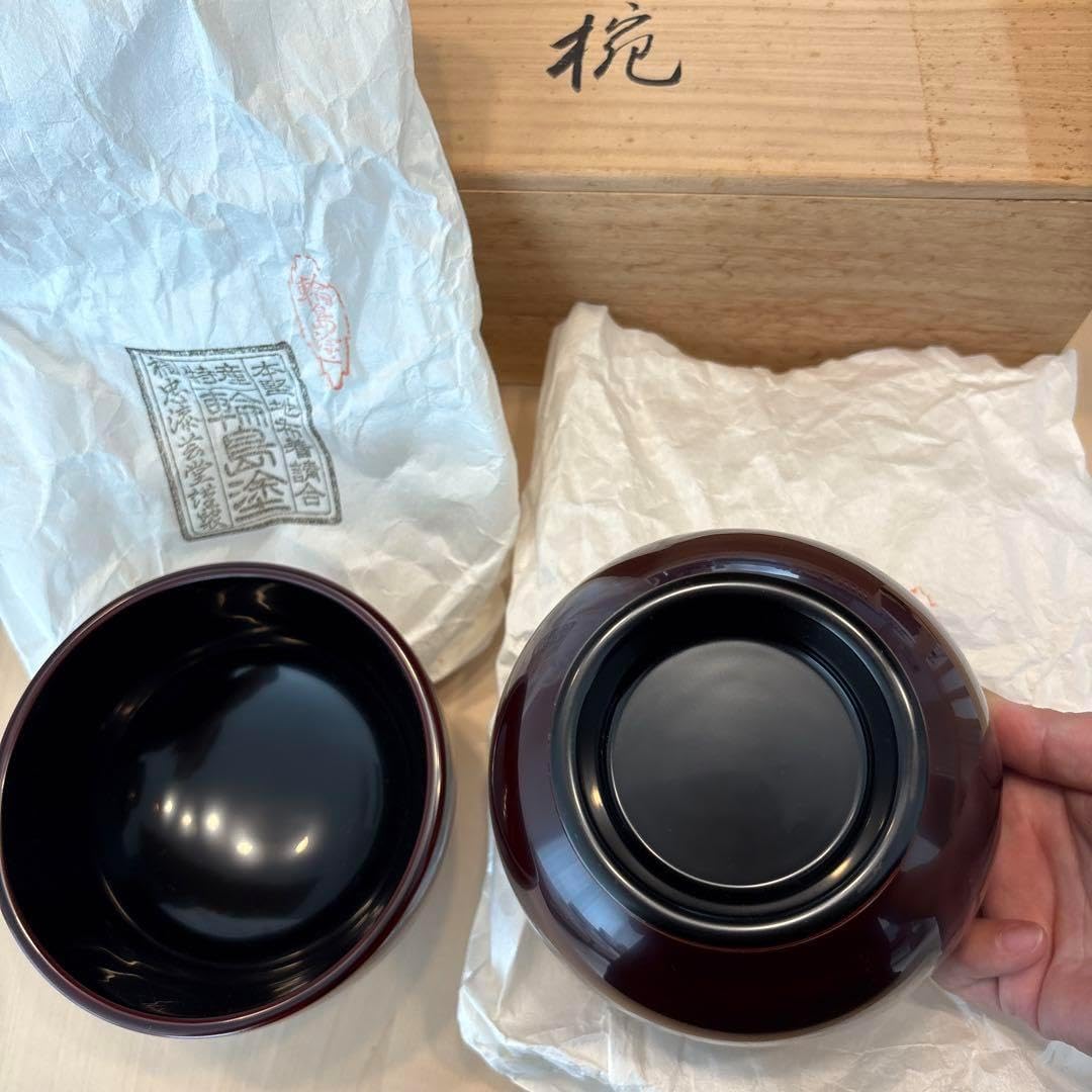 輪島塗 合鹿椀 漆 2個セット