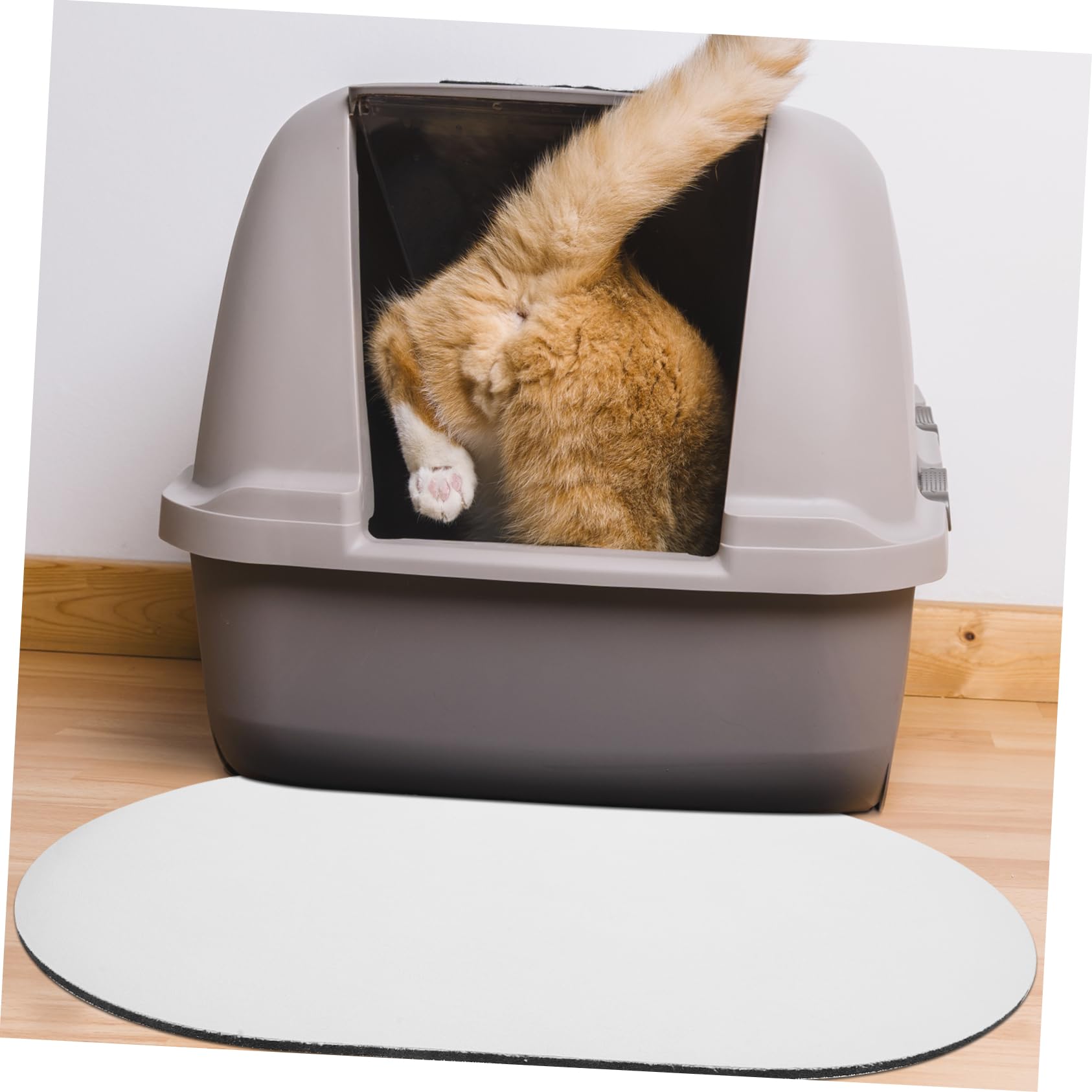 INOOMP 4pezzi Tappetino Assorbente Per Animali Domestici Asciugatura Rapida e Proteggi Pavimento Da Macchie e Sprechi Design Elegante Per Cani e Gatti