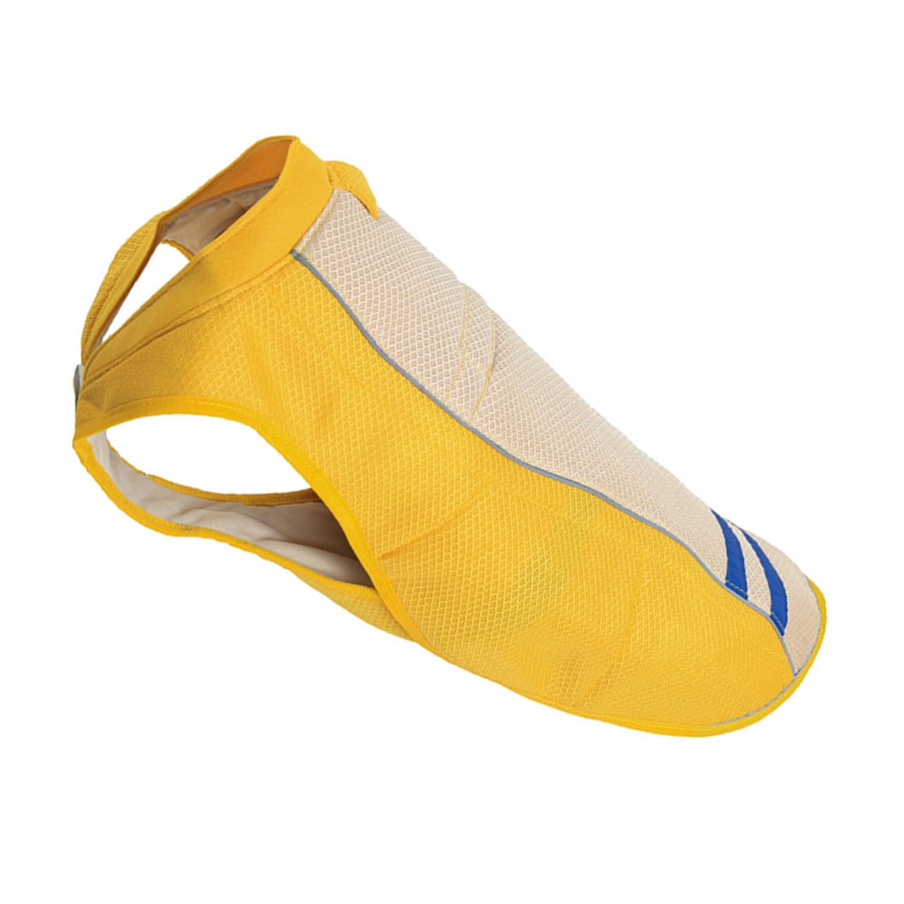 SHINEOFI Gilet D'été Veste Rafraîchissante Pratique et Respirante en Polyester pour Animaux de Compagnie Jaune pour Chiens, Défilés D'été Fêtes du Weekend