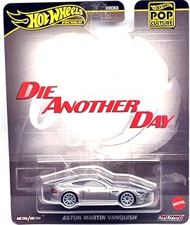 HOT WHEELS POP CULTURE SERIES 007 / DIE ANOTHER DAY - ASTON MARTIN VANQUISH ホットウィール ポップカルチャー US版アソート 2025 "G" CASE 007/ダイ・アナザー・デイ - アストンマーティン ヴァンキッシュ HXD63-956G-04 [並行輸入品]