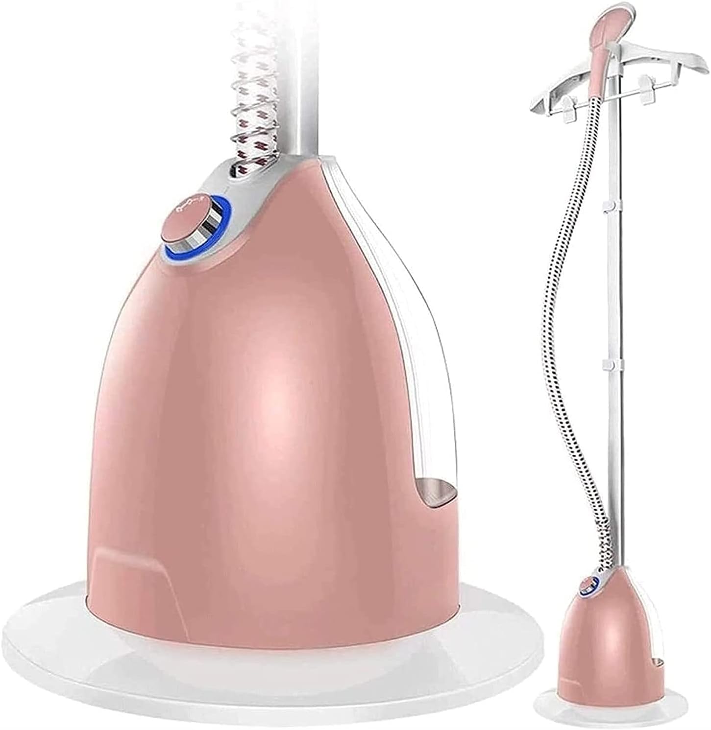 Upright Clothes Steamer 1.8L Tank Heats in 30 Seconds with Garment Hanger + Fabric Brush Household Small Steam Iron