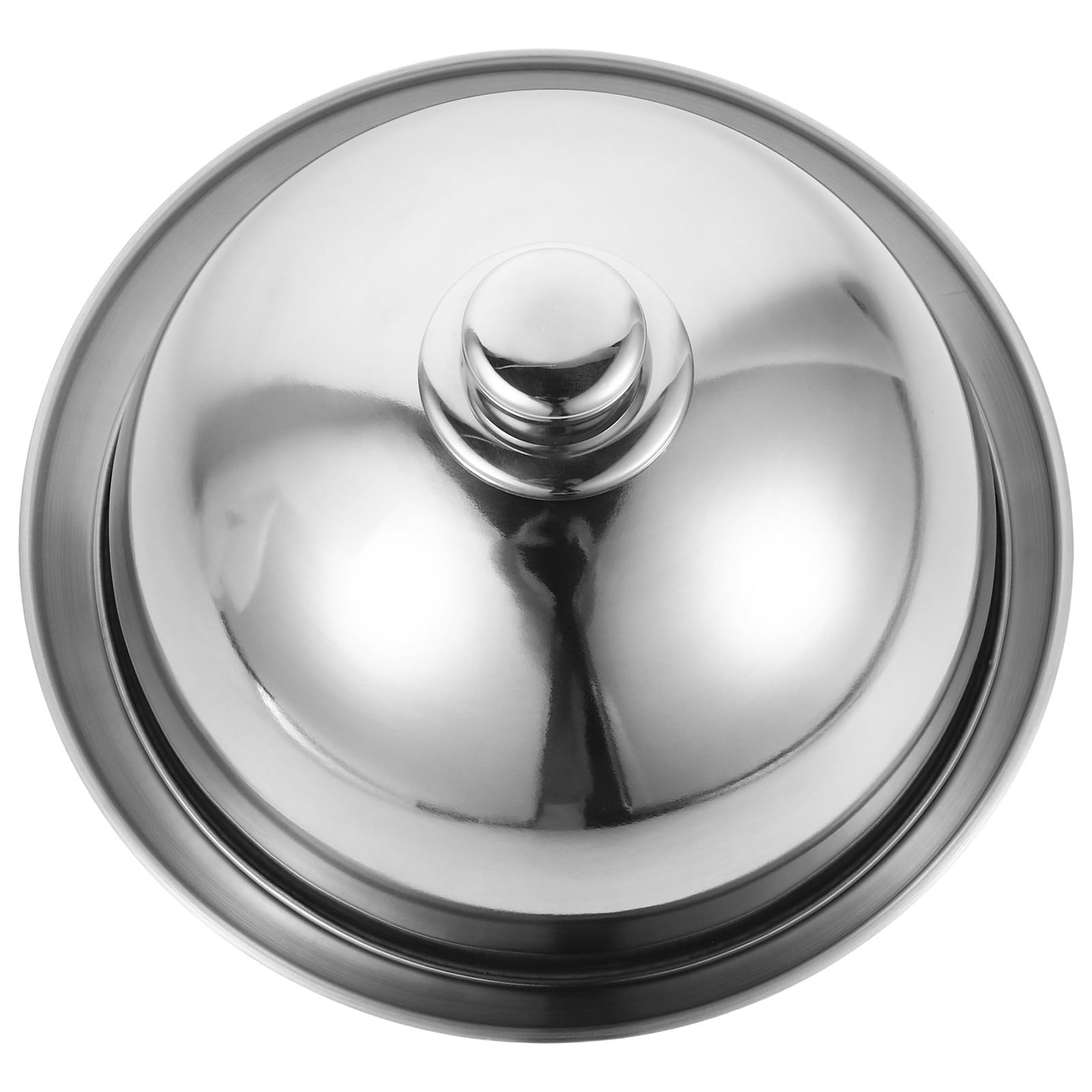 Cloche alimentaire inox argenté MAGICLULU pour buffet chic