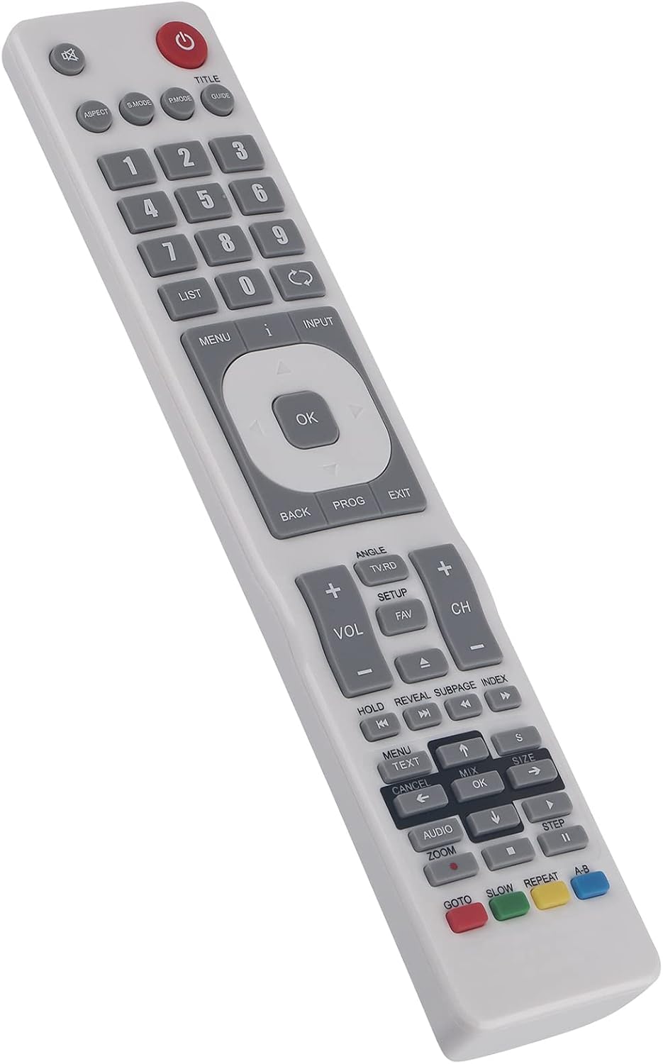 Replacement Remote RM-C3175 Sub RM-C3174 Fit for JVC LED HD TV LT-32C460 LT-32C461 LT-32C473 LT-24C490 LT-32C490 LT-32C491 LT-40C550 LT-40C551 LT-42C550 LT-49C550 LT-50C550 LT-55C550 LT-40C590 - Image 3