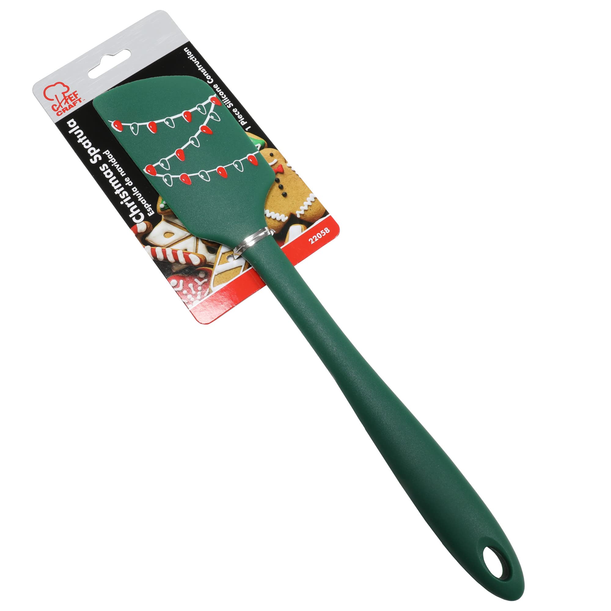 Chef Craft Select Silikon-Pfannenwender, 27,9 cm lang, Grün