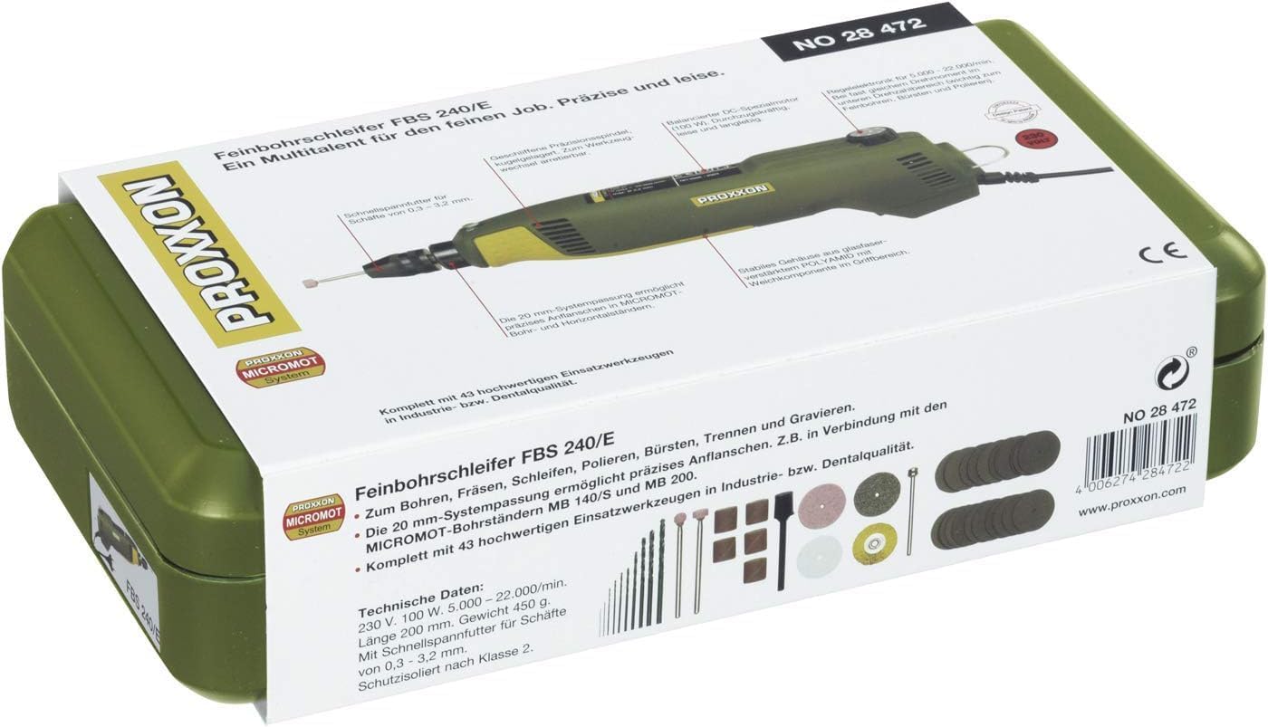 Proxxon Fbs240E Drill Grinder