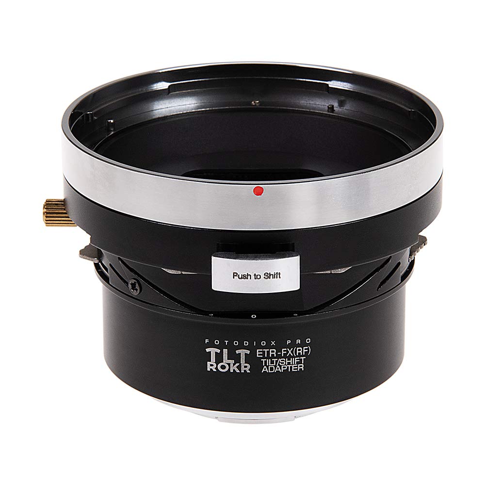FotodioxPro TLT ROKR Tilt/Shift Lens Mount Adapter Compatible with Bronica ETR Lenses to Fujifilm X-Mount Cameras
