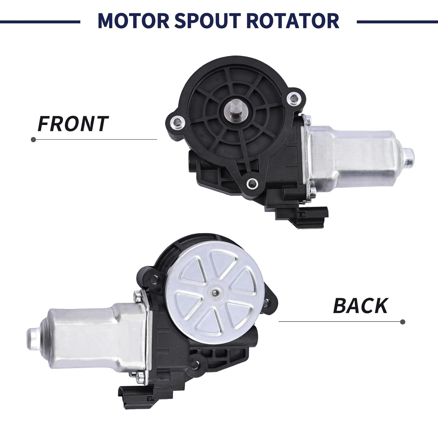 Motor Spout Rotator 1728965SM 172-896-5SM Compatible with Murray/Simplicity Spout Rotator Chute Motor Snowblower Snowthrower, Snowblower Spout Rotator Chute Motor