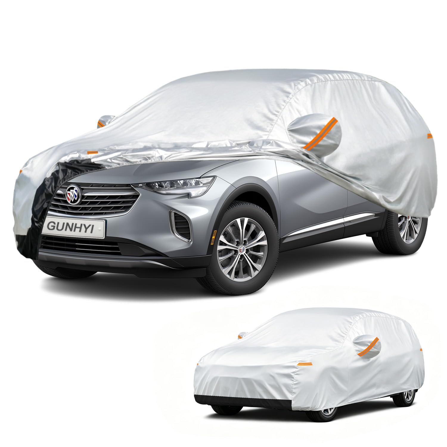 GUNHYI Waterproof SUV Car Cover Custom Fit Buick Envision (2015-2026) | All-Weather outdoor sun/rain/dust/snow protection, durable breathable Oxford fabric, soft paint-safe,cover for Automobiles.