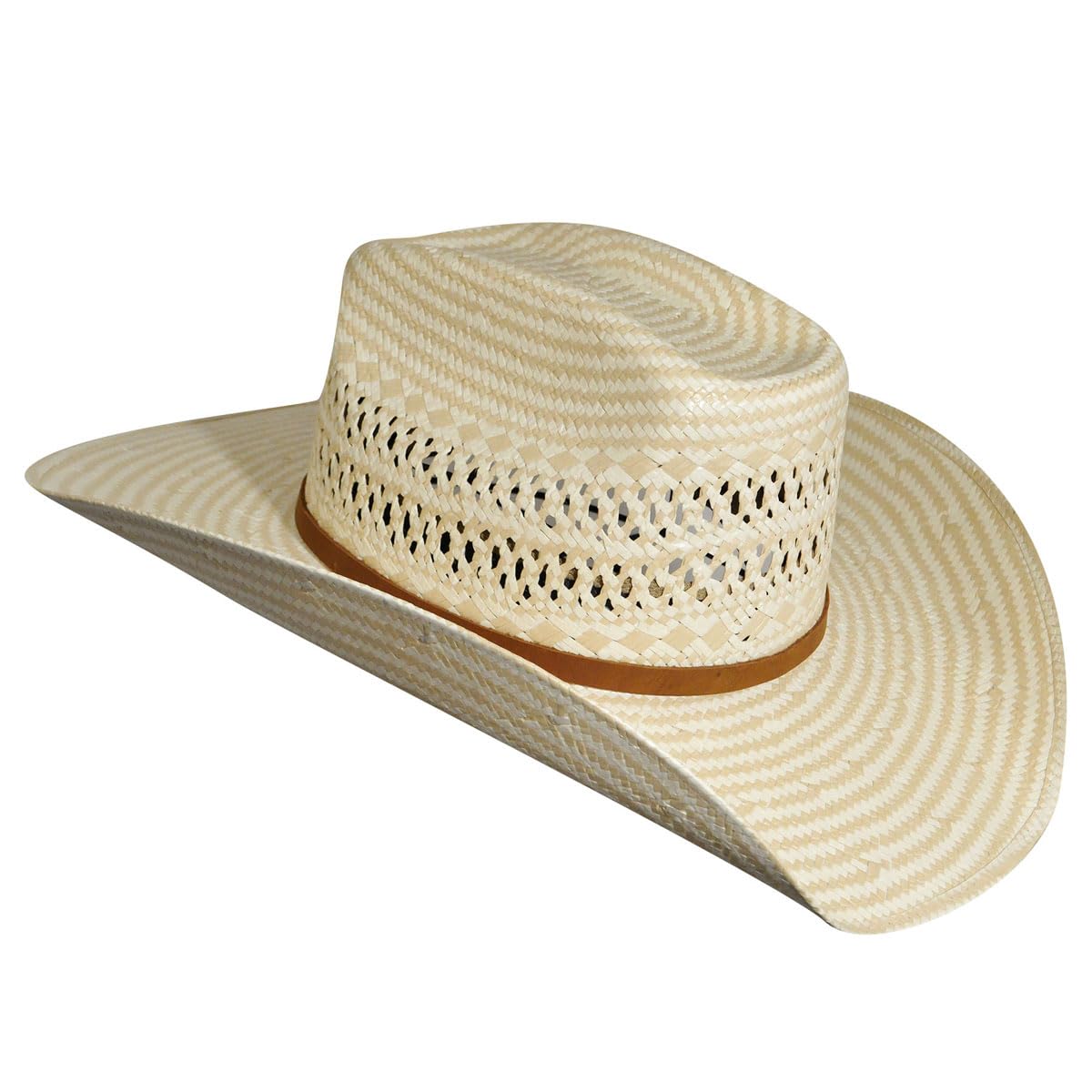 Bullhide Hats 2432 Rodeo Round-Up Collection Jason 10X, Natural, 6 3/4