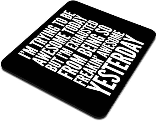 Miniatura 6 de Alfombrilla de mouse con frase divertida, déjame dejar todo y trabajar en tu problema para juegos con respaldo de goma antideslizante