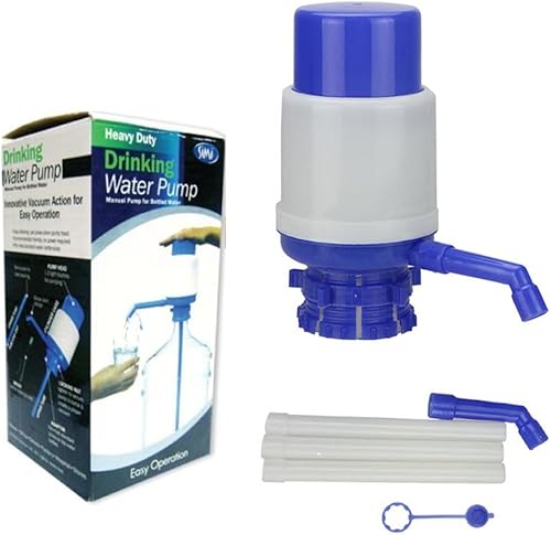 Miniatura 2 de Dispensador manual de agua potable embotellada de 5 galones, dispensador de bomba manual para oficina en casa