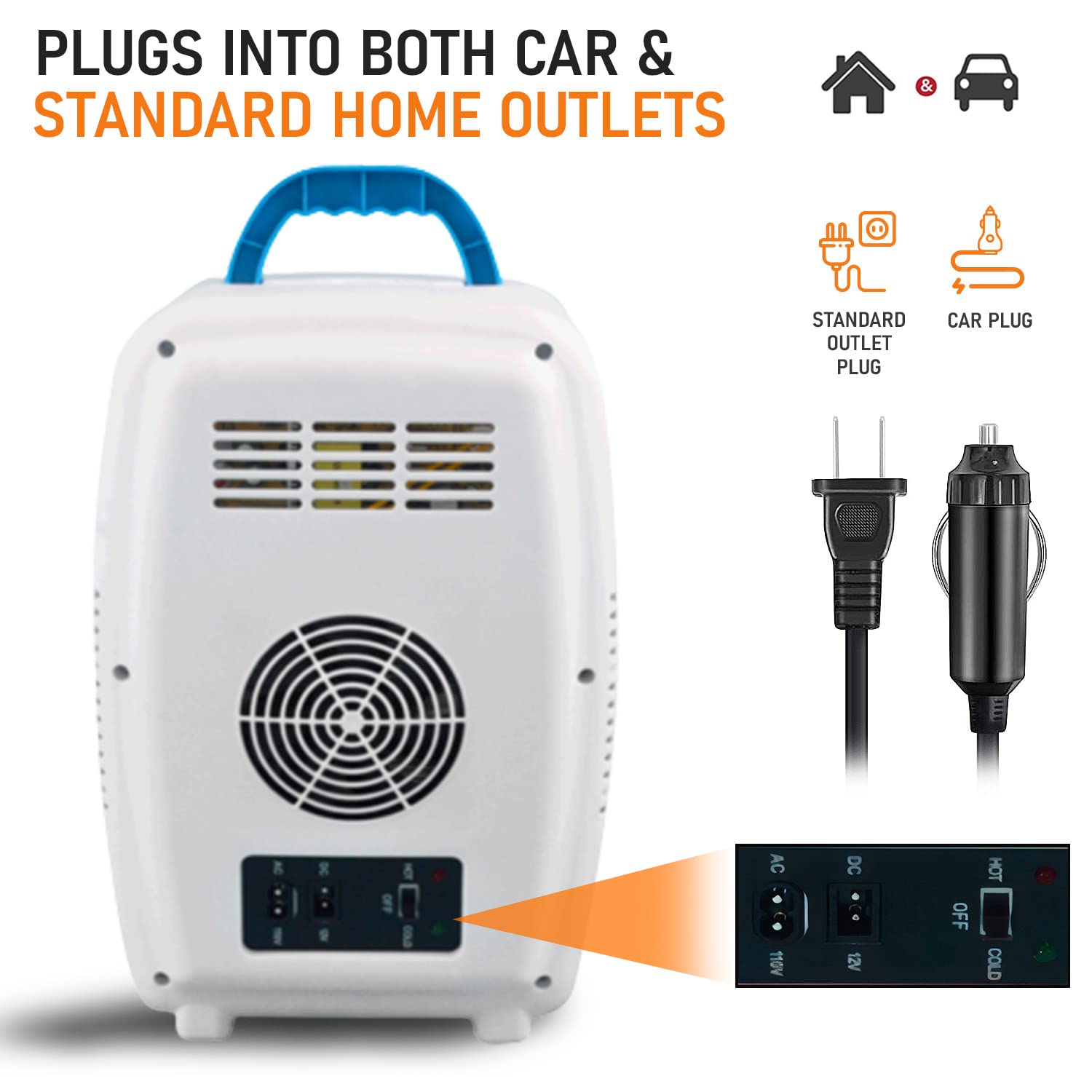 kinverch mini fridge