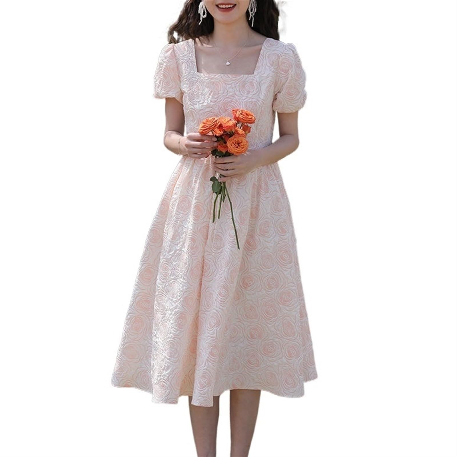 Robe de fée d'été longue et fluide pour masquer les complexes - 8