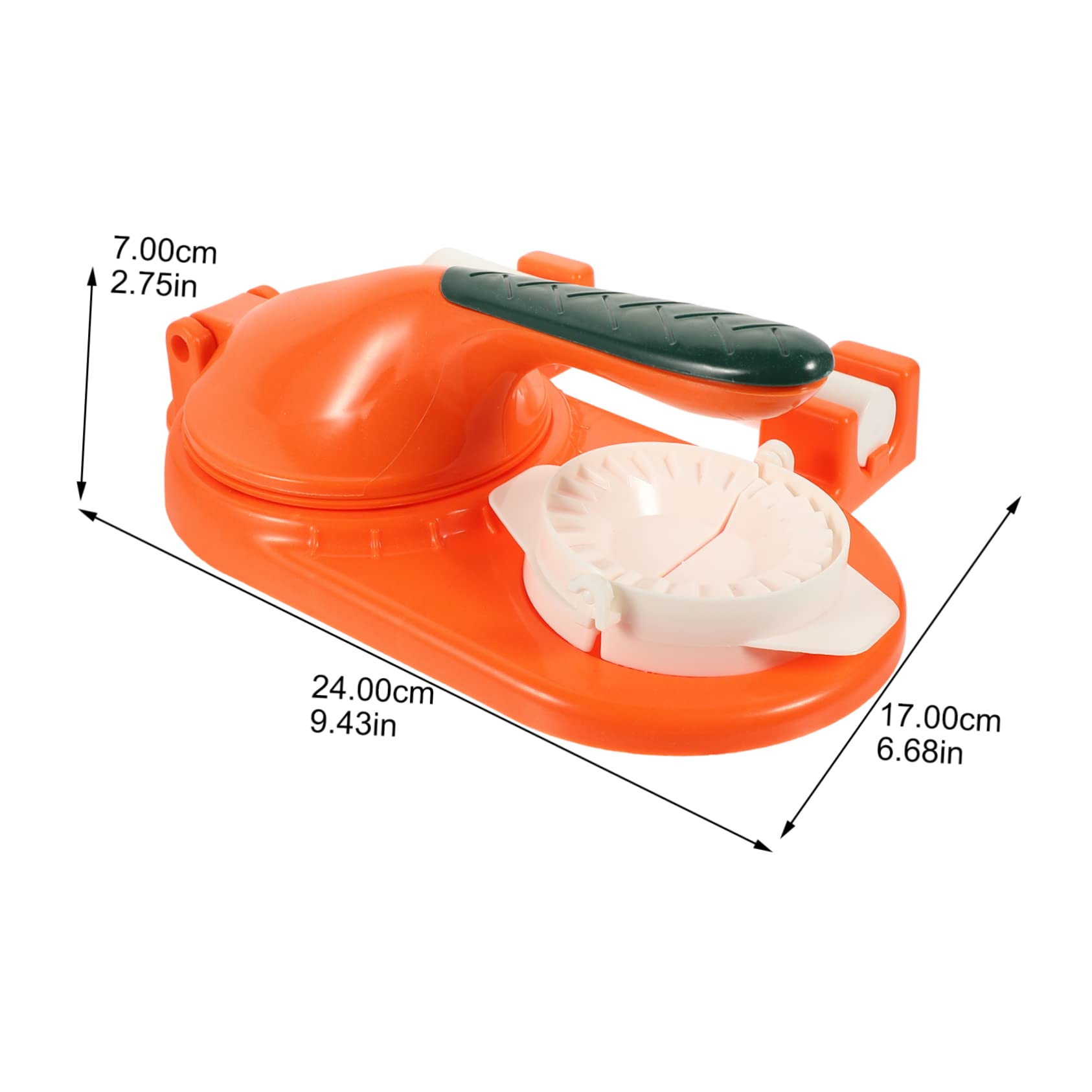 OFFSCH 1set Manual Dumpling Skin Maker Tool Ergonomic Press for Easy Dumpling Wrappers Kitchen Essential Easy to Clean