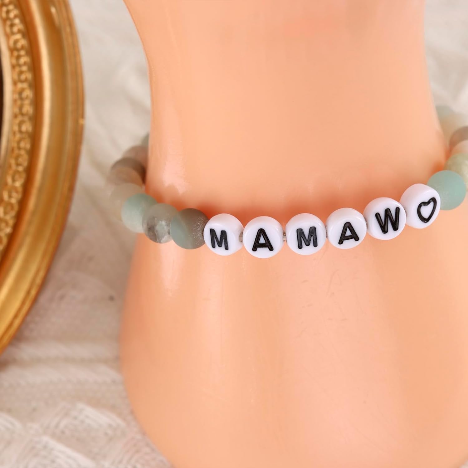 HUTIMY Gifts for Mamaw Birthday from Grandchildren Best Grandma Mothers Day Mamaw Bracelet - Image 6