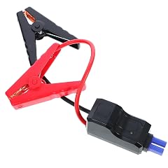 STOBAZA Car Jump Starter Cable with 10 Awg Silicone Battery Clips 650a Smart Emergency Starter Clamp for Dc