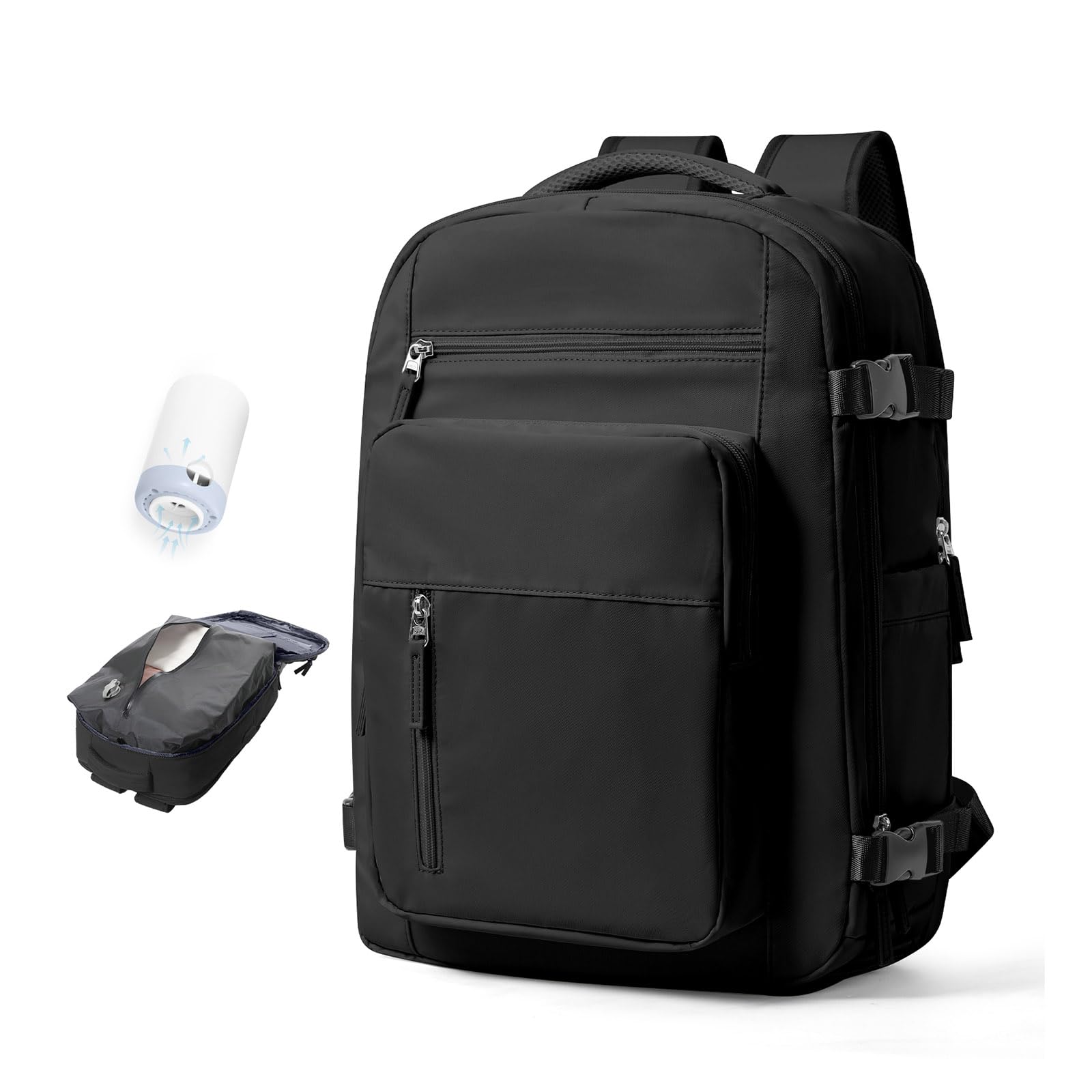 BJLFS Mochila Viaije Cabina Avion 40×30×20 Ryanair Wizzair Mochila al Vacío Equipaje de Mano 40x20x25 Maletas De Viaje Cabina Bolsa de Viaje Mujer para Cabina avion Mochila Portatil 14 Pulgadas — view 10