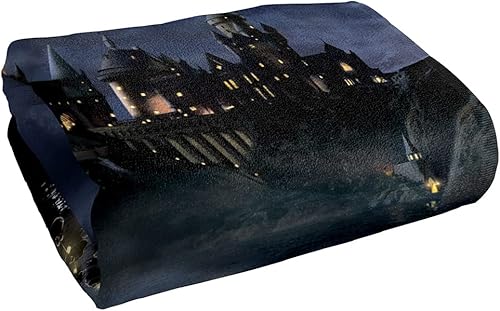Miniatura 3 de LOGOVISION Harry Potter Arrival at Hogwarts - Toalla de playa con licencia oficial de 30 x 60 pulgadas
