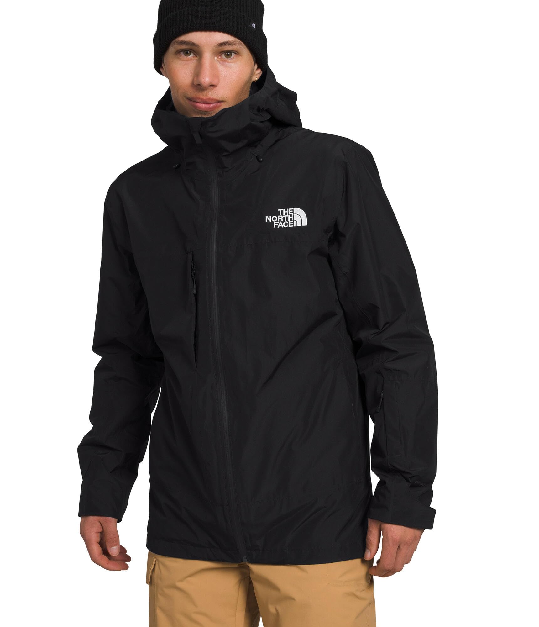THE NORTH FACE Men’s ThermoBall Eco Snow Triclimate Waterproof Insulated Ski Jacket, TNF Black-NPF, Medium