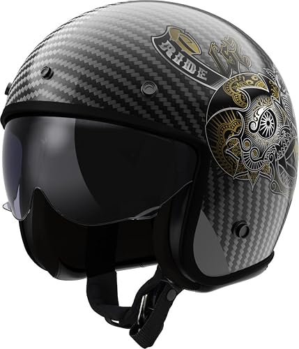 LS2, Jet-Motorradhelm BOB II CARBON Custom, XS