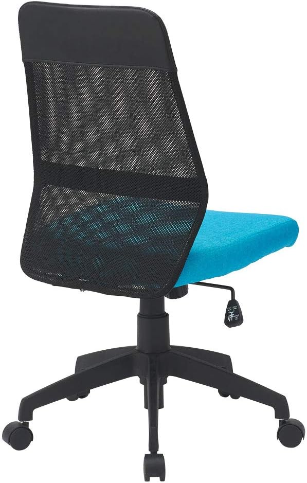 Nakabayashi CA-A005BK Mesh Back Chair Fixed Elbow : Office Products
