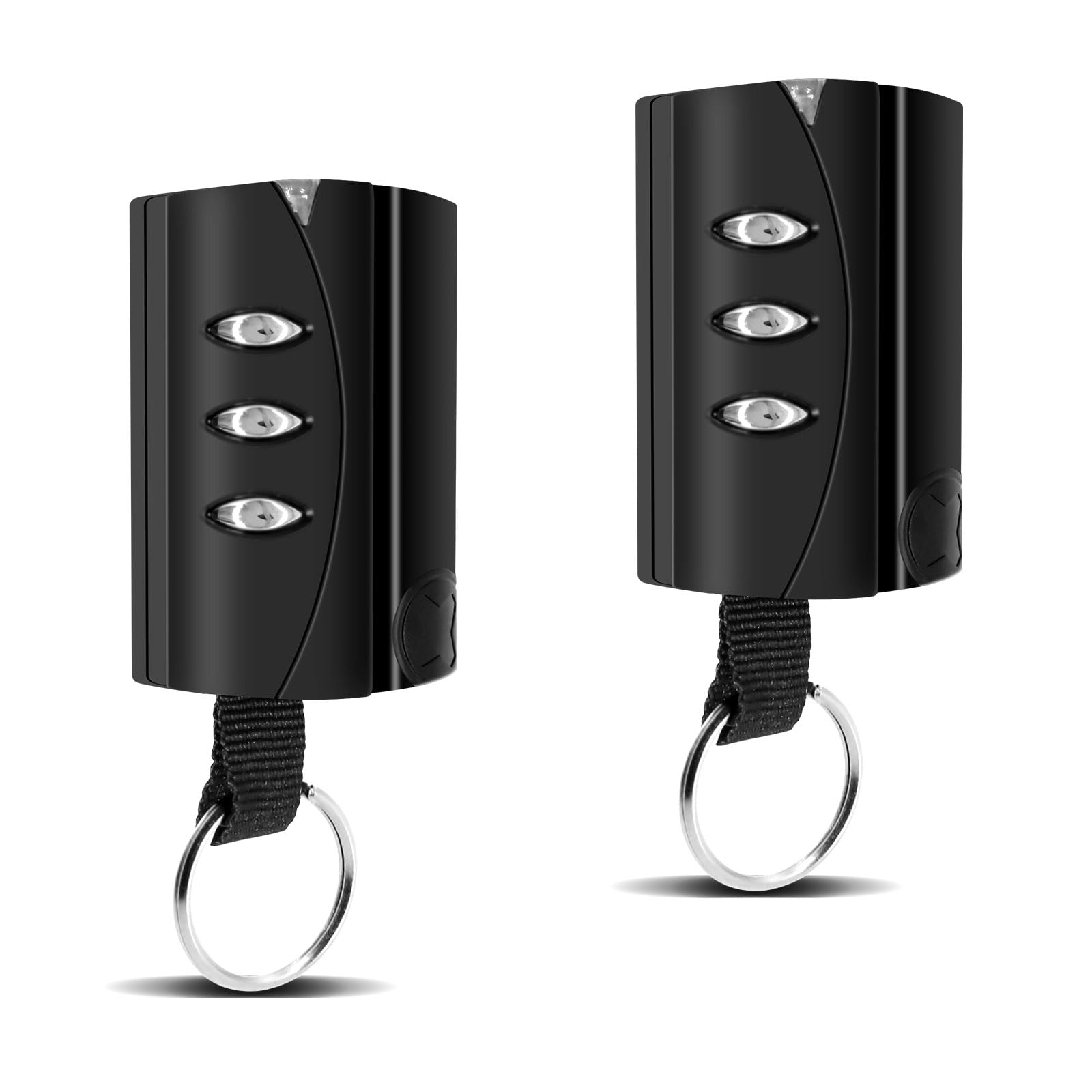 [Pack de 2 Mandos] Mando a Distancia para Garaje – Compatible únicamente con Sistemas de la Marca Pujol Vario (Black, Mars, Ocean) – 3 Canales, Rolling Code, 433,42 MHz (Pack de 2)