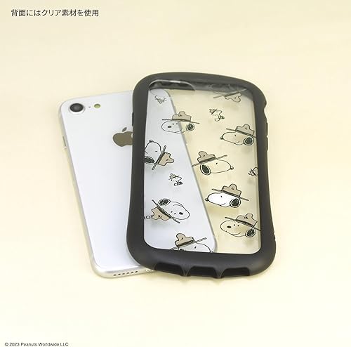 Miniatura 3 de Peanuts SNG-769A Snoopy Hybrid Clear Case, Compatible with iPhone SE (3rd Generation2nd Generation), 8, 7, 6s, 6 (4.7 Inch), All-Over Pattern,