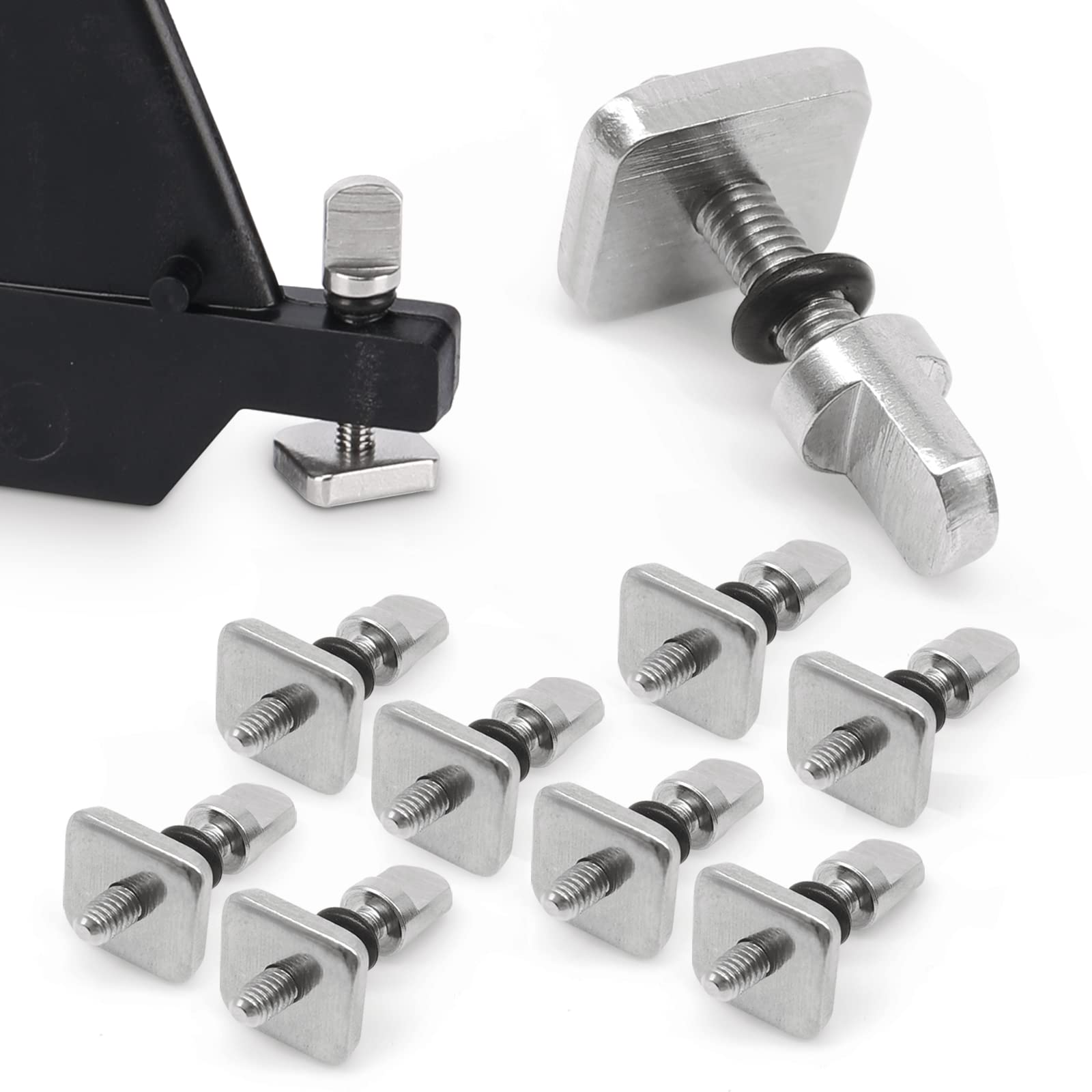 8x SUP Finnenschrauben 316 Edelstahl - Universal Für Surfbrett & Longboard
