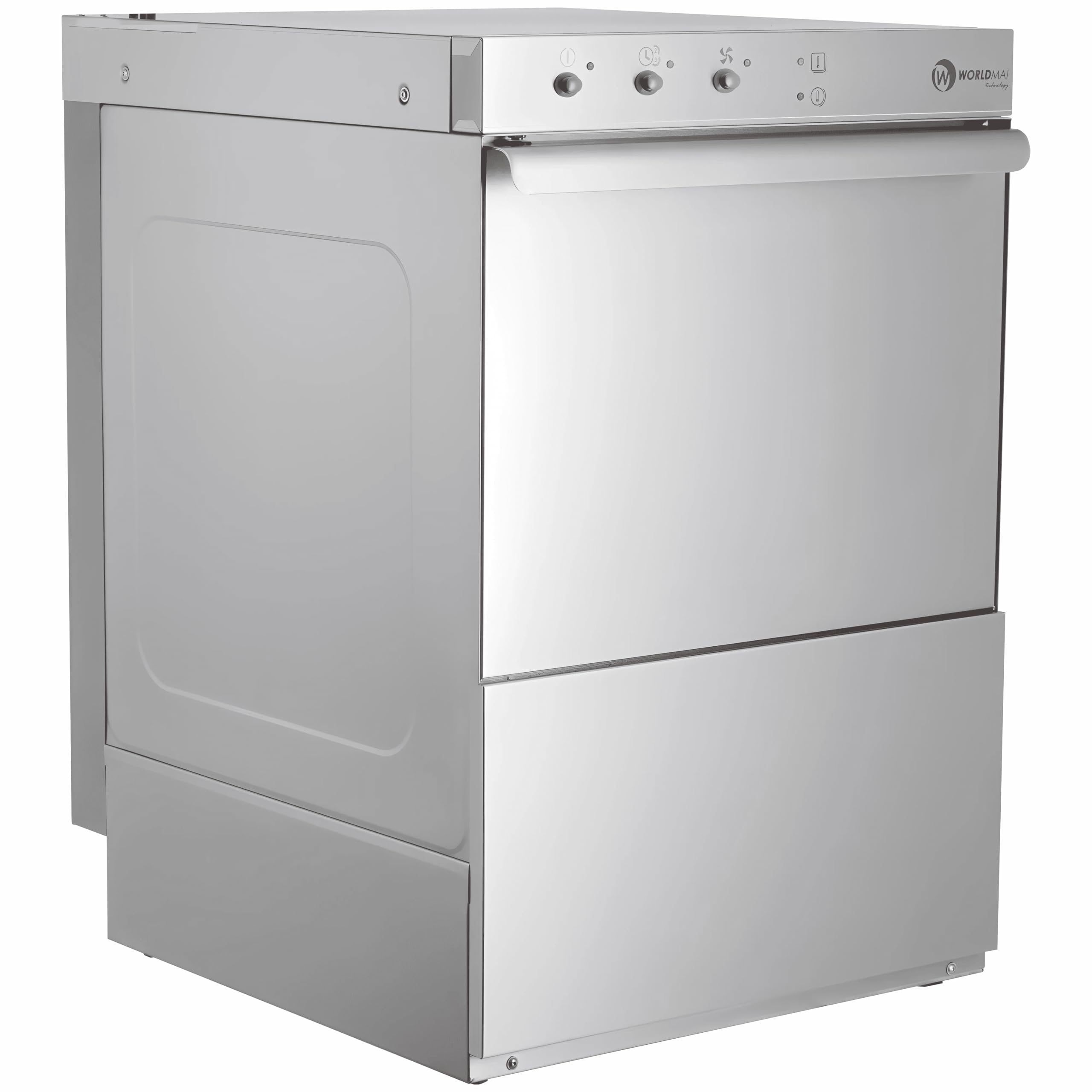 Lavastoviglie Professionale WORLDMAI 50x50 Cesto con Dosatore Brillantante. Macchina Lavapiatti per Cucina di Ristorante, Bar e Horeca. - MADE IN EUROPE