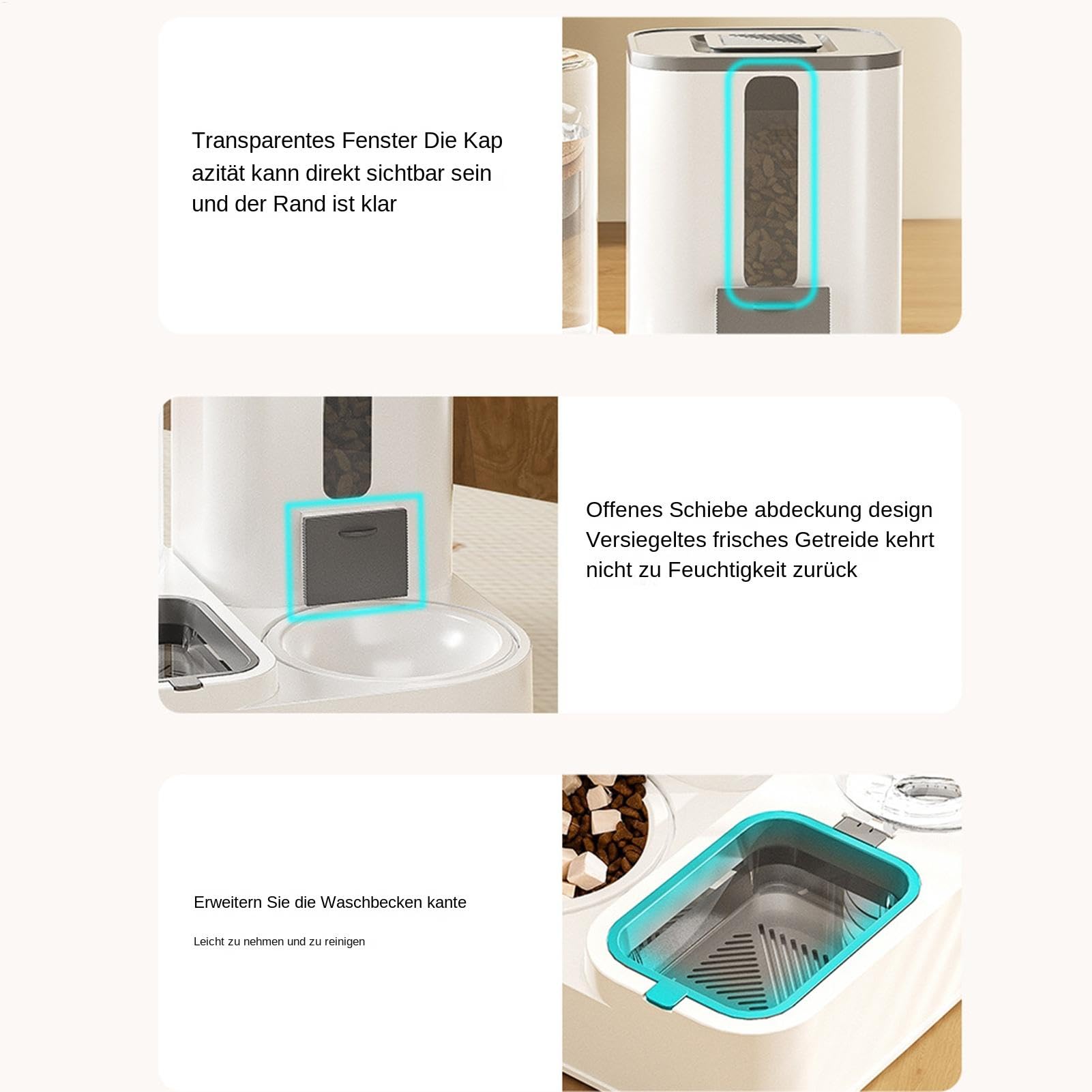 Distributore d'acqua for cani(Gray)