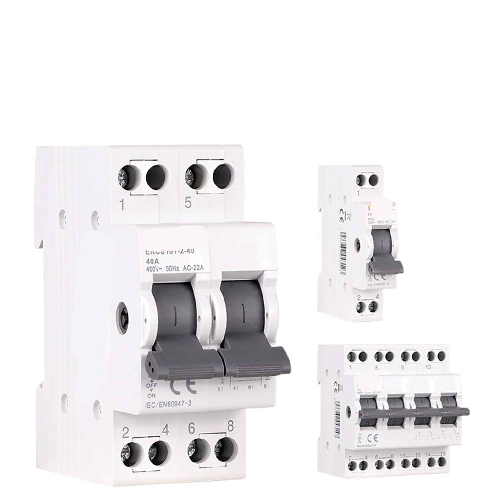 Disjoncteur de verrouillage 230V EKCS101 évitez les courts-circuits double alimentation