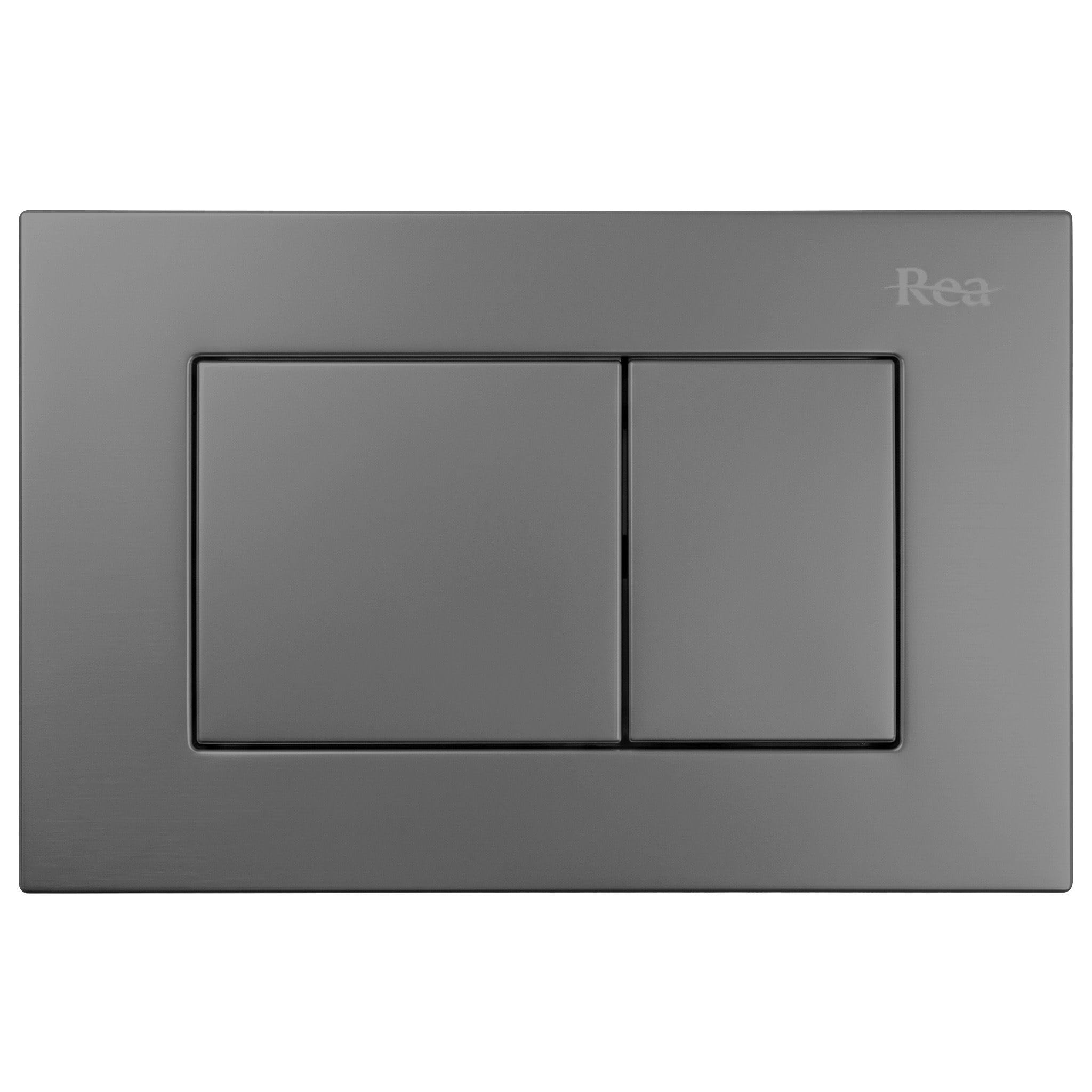 Rea - Stelaż Zestaw Podtynkowy K011a-q Do Mis Wc Z Przyciskiem J Tytan - 16x52,5x103,5 cm