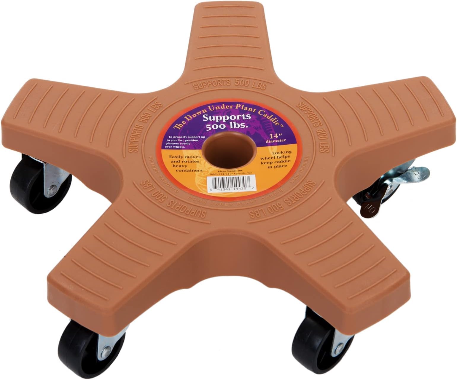 Bosmere Rolling Plant Caddie - 500lb Capacity -25 Bosmere Rolling Plant Caddie - 500lb Capacity -25