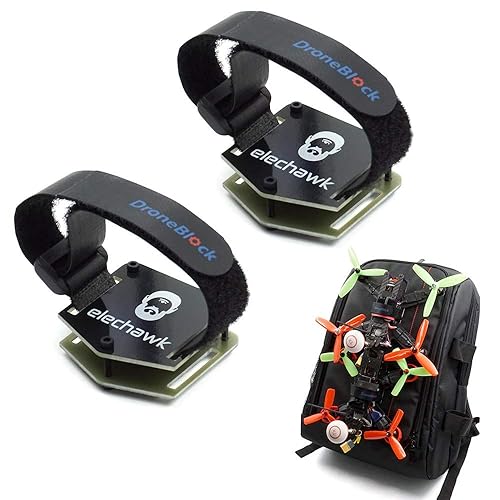 2 Set FPV Drone Lock Mount for Backpack Plug-in Accessories