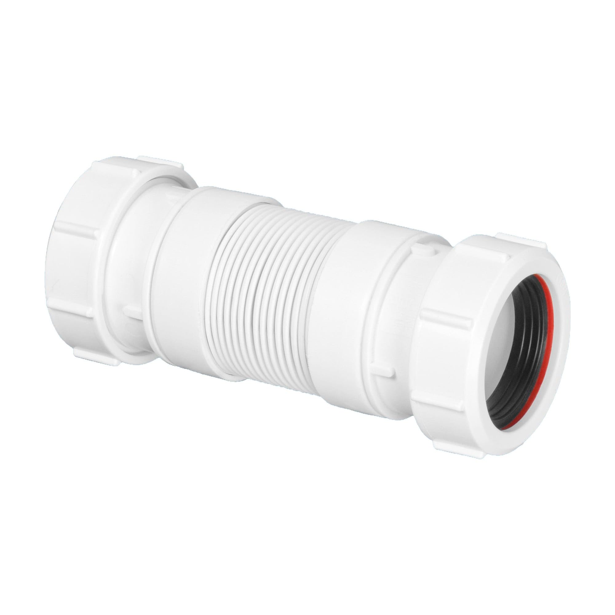 Mcalpine Miniflex Flexible Connector 1-1/2"X 1-1/2" Miniflex-2 In White