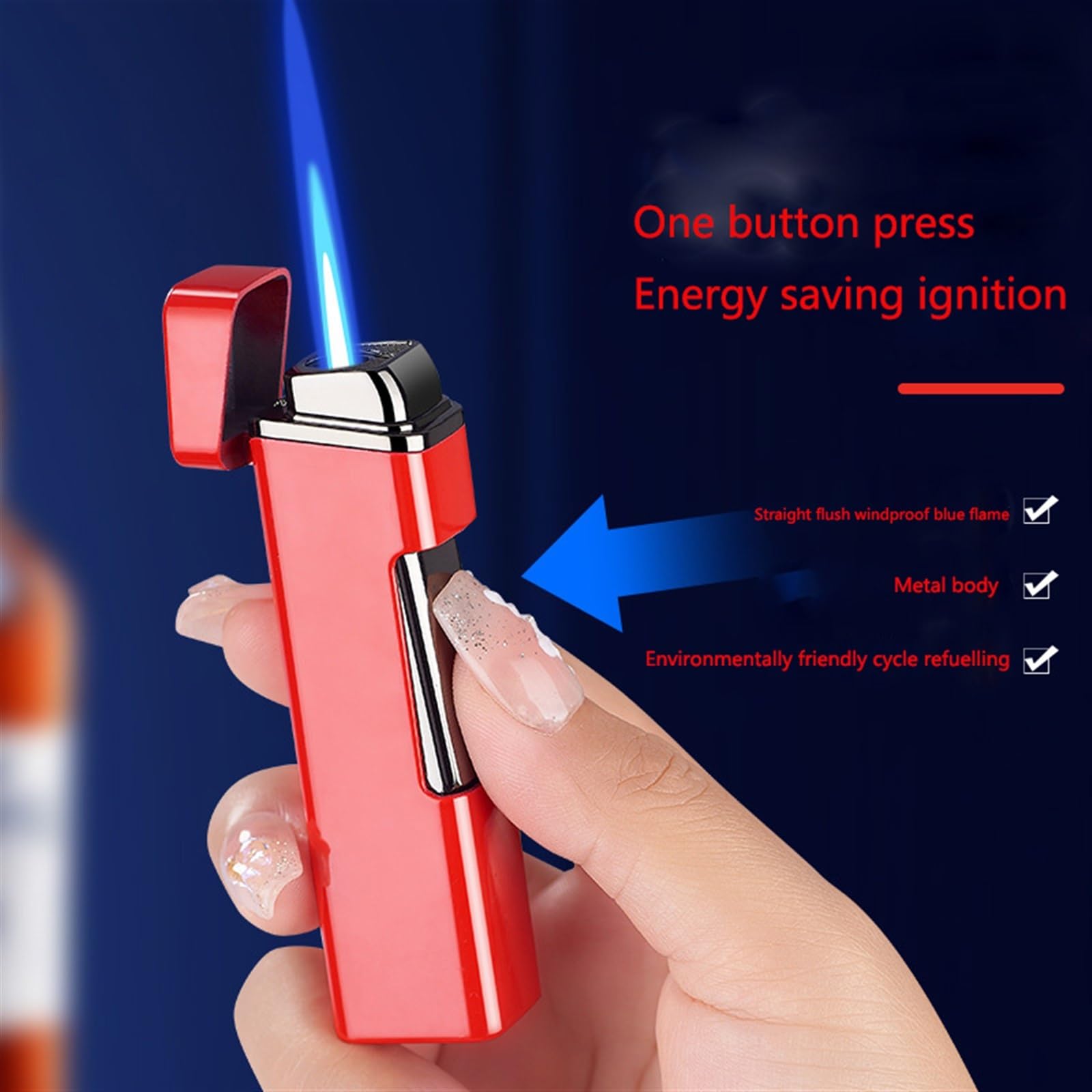 Amazon.com: YAINWFVD Lighter, Jet Torch Lighter, Windproof Butane Amazon.com: YAINWFVD Lighter, Jet Torch Lighter, Windproof Butane