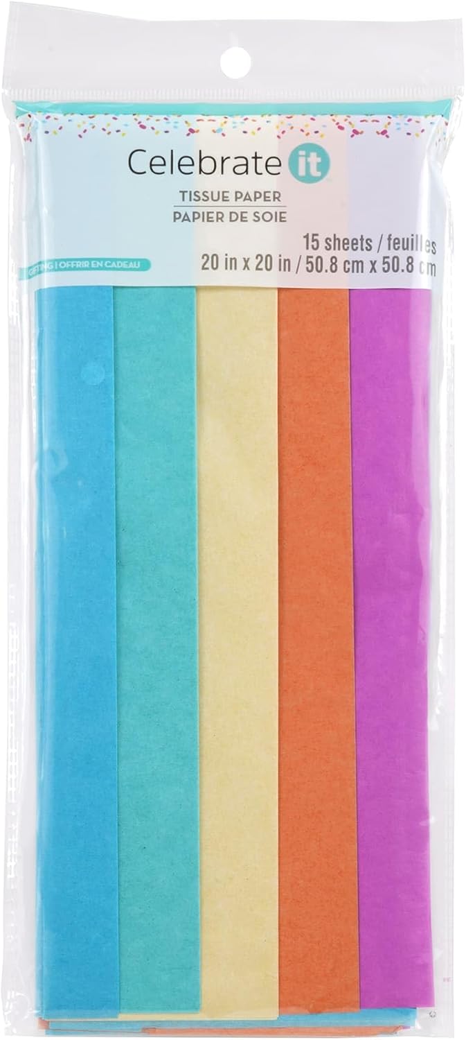 Celebrate It Bright Mix Tissue Paper, 24 Packs: 15 ct. (360 total)