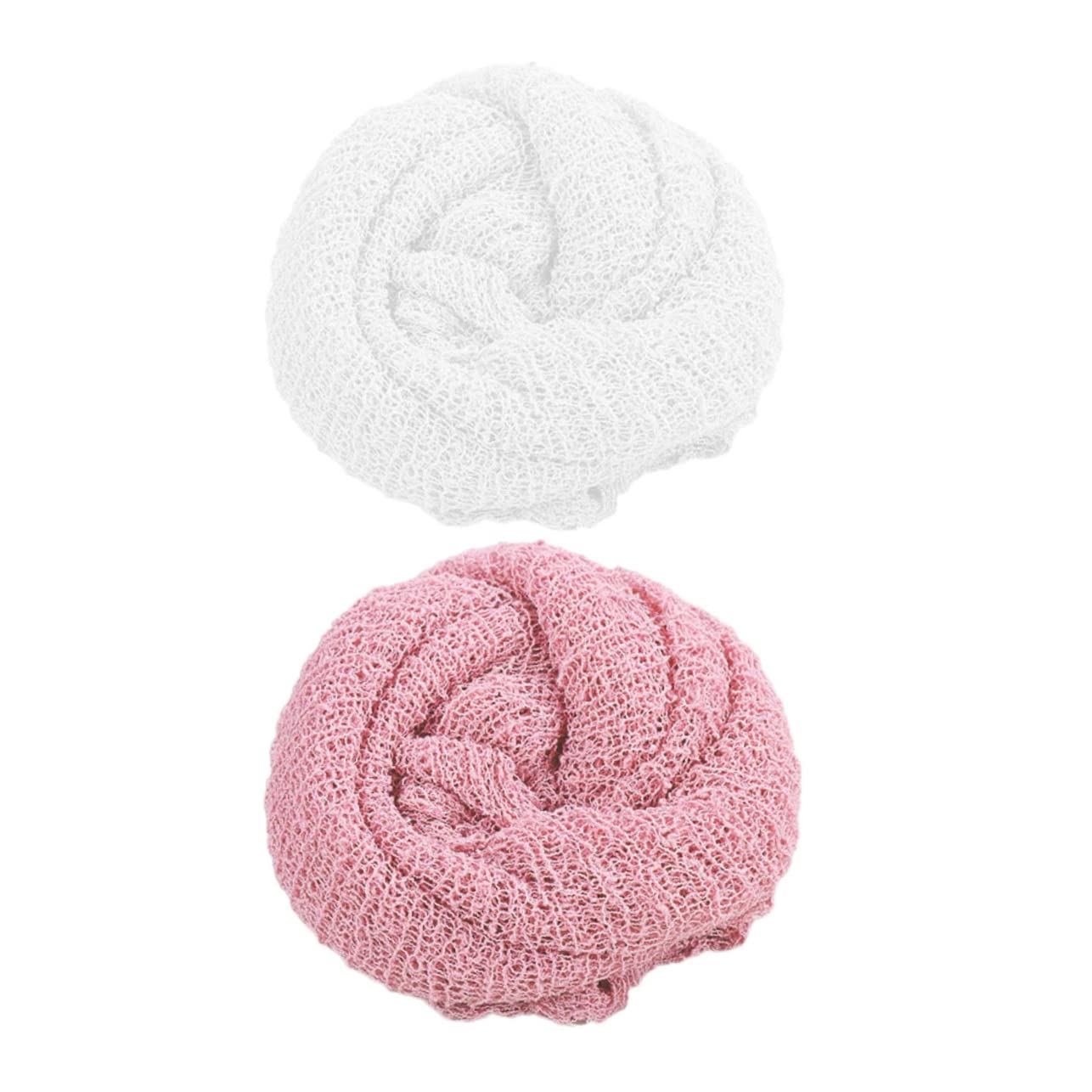 YARNOW 2 Set Coperta Appena Nata Involucro Fotografico Per Neonati Neonato Coperta Fotografica Infantile Fasciatura Del Coperta Avvolgente Panni Da Bagno Per 2 Pezzi*2