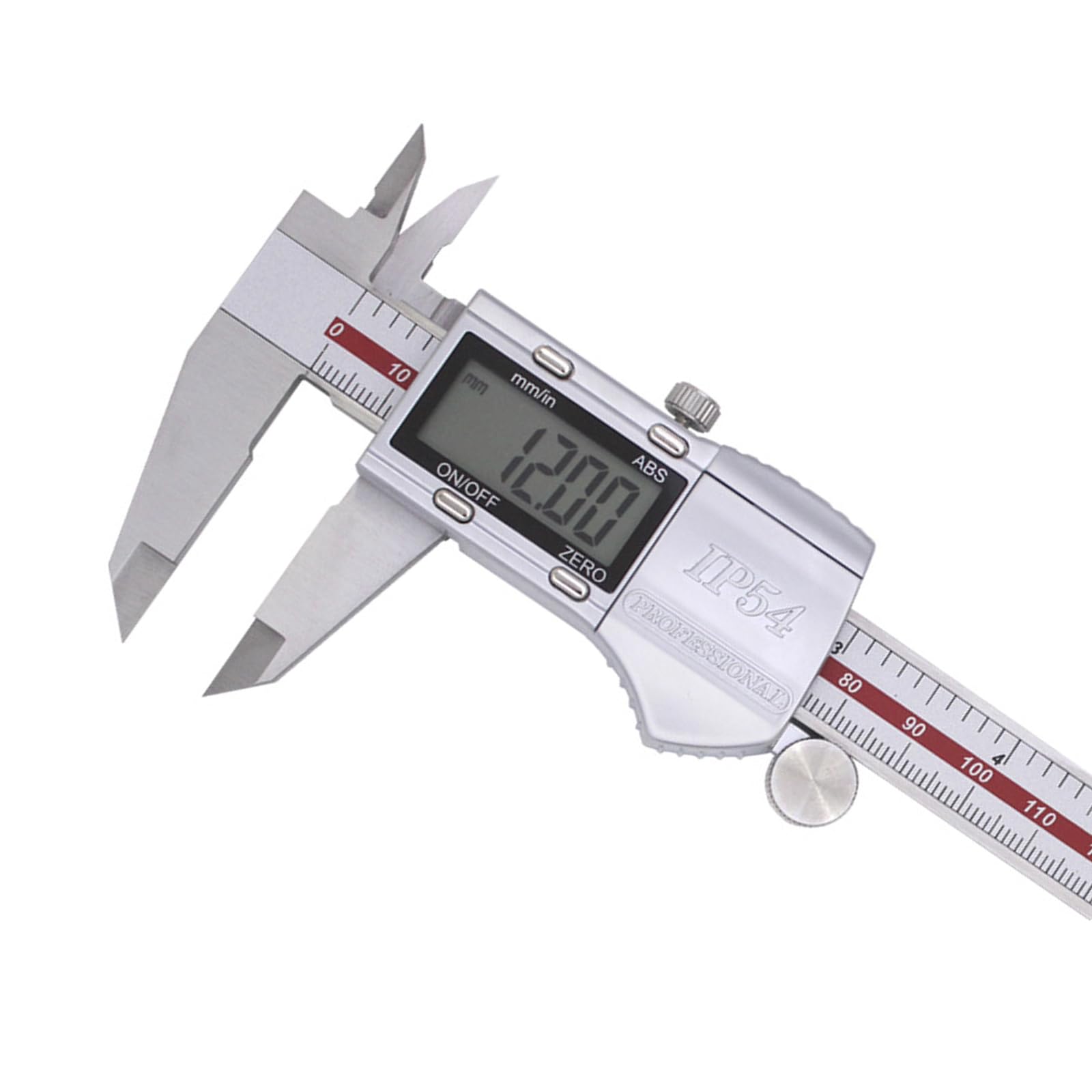 SWENEEN Ip54 Waterproof Digital Caliper With Lcd Screen,Stainless Steel Electronic Vernier Caliper,Professional Digital Micrometer Caliper Measuring Tool For Woodworking/Jewelry/,200mm/8in